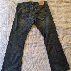 Levi's 527 boot cut jeans, 32 x 30
